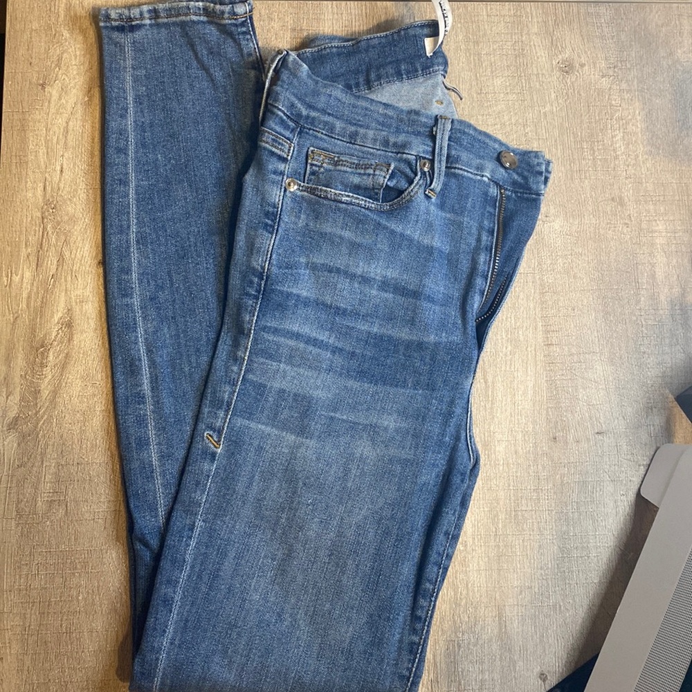 Good American Jeans High Rise Skinny Jeans - 6/28